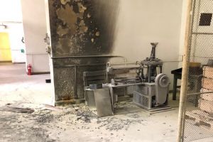 Explozie la fabrica de armanent de la Cugir. Două persoane rănite (FOTO / VIDEO)