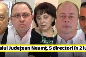 Demn de Guinnes Book! Spitalul Judeţean Piatra-Neamţ a schimbat 5 directori în două luni