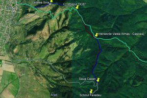 AVERTISMENT: Nu vă deplasaţi pe traseul turistic Șiria – Valea Almaşului – Căsoaia