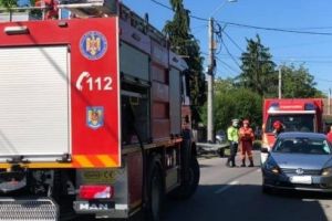 Accident grav pe o stradă din Târgu Mureş!