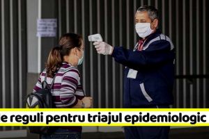 Noile reguli pentru triajul epidemiologic în spaţii închise
