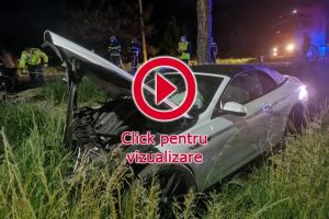 Imagini care surprind accidentul violent de la ieşirea din Rădăuţi spre Milişăuţi