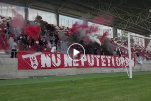 IMAGINILE WEEKEND-ULUI vin de la ultraşii UTA-ei: „NU NE PUTEȚI OPRI” (VIDEO)