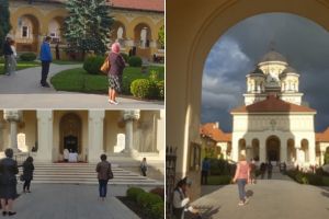 FOTO VIDEO Știrea ta| Slujbă religioasă cu respectarea măsurilor de distanţare la Catedrala Încoronării din Alba Iulia