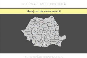 Două zile cu vreme severă - averse, descărcări electrice, vijelii şi căderi de grindină, ...