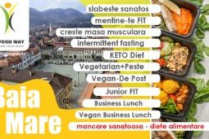 Din mai ai mâncare sănătoasă oriunde îţi doreşti în Baia Mare!