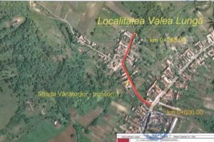 Modernizare străzi în comuna Valea Lungă: Licitaţie pentru lucrări de trotuare, asigurarea scurgerii si evacuarii apelor de suprafata