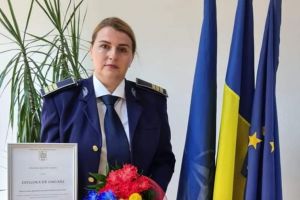 Poliţista de frontieră din Botoşani care a primit diploma de onoare din partea MAI. „Mi-aţi dat putere şi curaj să pot continua”