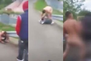 VIDEO. România 2020. Copil bătut cu sălbăticie şi umilit, în plină zi, pe stradă