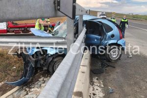 Accident grav in localitatea Sibioara. Victima, in coma profunda a fost preluata de un echipaj SMURD (galerie foto)      