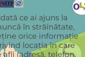 „Jobul perfect – iluzie cu sens unic”, o campanie de informare asupra riscurilor şi ...