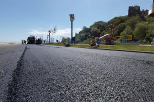 Constanta: Continua lucrarile de amenajare pe strada Lebedei din Portul Tomis