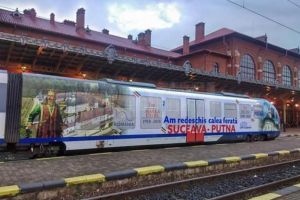 Circulaţia trenurilor Suceava-Putna, reluată la începutul lunii iunie, cu două curse zilnice
