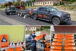 Noi marcaje şi indicatoare pe Via Transilvanica. Cei 134 km, luaţi în grijă de ”părinţi adoptivi” (FOTO)