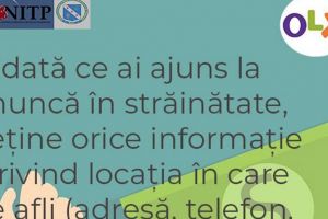„Jobul perfect – iluzie cu sens unic”, o campanie de informare asupra riscurilor şi ...