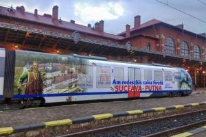 Circulaţia trenurilor Suceava-Putna, reluată la începutul lunii iunie, cu două curse zilnice