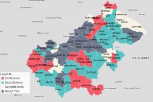 Harta apei contaminate. Localităţile din judeţul Satu Mare în care curge apă nepotabilă