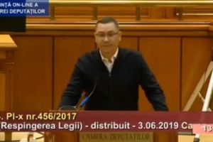 Victor Ponta condamna abuzurile lui Onea&Portocala, in Parlament. 