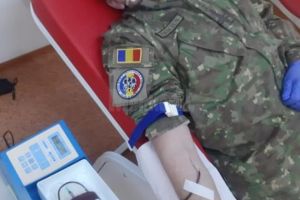 Un militar sucevean care a fost infectat cu Covid a donat plasmă