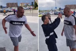 Nu mai ai scapare!“ Termoscanare“ cu nabadai, la un supermarket, pentru handbalistul Catalin Ion, celebra izoleta“ de la Eforie Sud (video) 