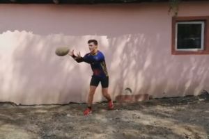 Rugbystii de la LPS Nicolae Rotaru“ Constanta, joaca virtuala pe timp de pandemie. Valorile dupa care se ghideaza (video)