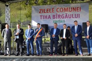 Sărbătoarea comunei Tiha Bârgăului, la prima ediţie. Primarul Vasile Șut: Proiecte de 12 milioane euro aprobate (FOTO)