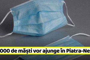 273.000 de măşti vor ajunge în Piatra-Neamţ. De la începutul epidemiei, vârstnicii au primit peste 1500 de pachete cu alimente
