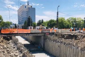 Au fost finalizate săpăturile la pasajul subteran din Bulevardul Magheru din Oradea (FOTO)