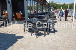 Fotoreportaj: Ultima suta de metri! Terasele din Portul Tomis si Piata Ovidiu sunt in febra pregatirilor pentru deschidere (galerie foto+video) 