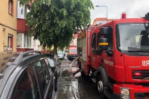 Incendiu la un apartament pe Codrii Cosminului