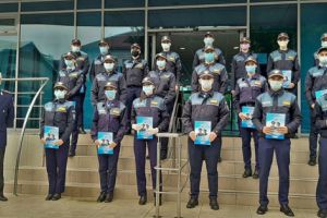 Viitori poliţişti au depus jurământul la Piteşti
