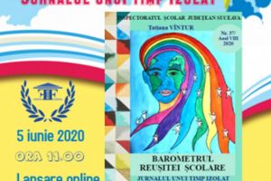 Publicaţia „Barometrul reuşitei şcolare” - „Jurnalul unui timp izolat” va fi ...