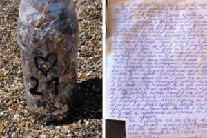 Mesaj de dragoste scris în română găsit într-o sticlă pe o plajă din Irlanda