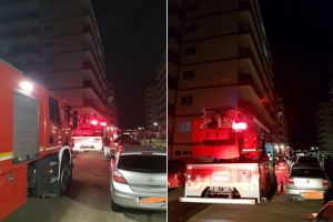 VIDEO FOTO: Incendiu la Magnolia – Apartament în flăcări la etajul patru