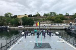 Corveta Contraamiral Horia Macellariu, in misiune in Marea Neagra