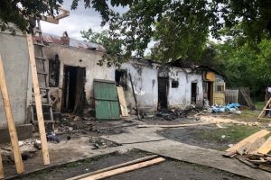 Apel umanitar pentru o familie din Orbeasca, rămasă fără casă în urma unui incendiu