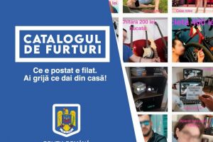 Campanie Politia Romana - Ai grija ce dai din casa! - Catalogul de Furturi. 