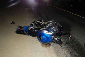 Accident în judeţ. Un tânăr a intrat cu motocicleta într-o turmă de oi