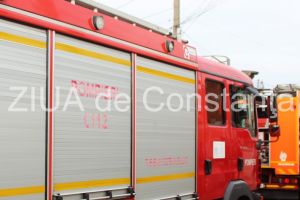 Judetul Constanta: Pompierii in alerta! Un incendiu a izbucnit la Faclia