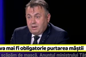 Ministrul Sănătăţii anunţă cât va mai fi obligatorie purtarea măştii