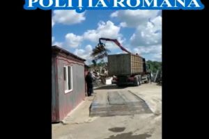 Actiune pentru verificarea  operatiunilor cu materiale reciclabile. Au fost aplicate amenzi (video)  