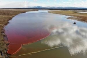 CATASTROFĂ ecologică la Cercul Artic. Vladimir Putin a declarat STAREA DE URGENȚĂ după ce zeci de mii de tone de petrol au ajuns într-un râu (VIDEO)