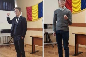 Elev al Colegiului ”Petru Rareş”, pe podiumul unui concurs de discurs public în limba engleză
