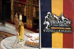 Parastas pentru eroii români care au contribuit la realizarea României Mari, în special prin Tratatul de la Trianon