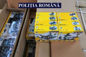 Jucarii de aproape 100.000 de lei, confiscate de politistii de la Transporturi