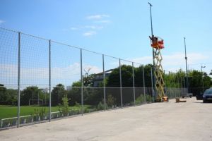 Continua lucrarile in cadrul Complexului Sportiv Gheorghe Hagi din Constanta 