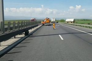 Trafic îngreunat până vineri pe autostrada Sibiu – Deva – Se lucrează la carosabil