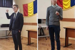 Elev al Colegiului ”Petru Rareş”, pe podiumul unui concurs de discurs public în limba engleză