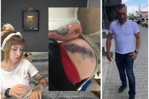 Vloggeriţa Tequila, bătută în plină stradă pentru... o bucată de marmură (VIDEO)