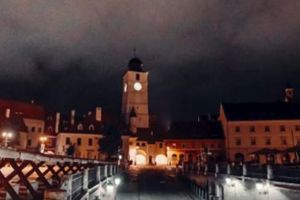Sufletul Sibiului, surprins într-un video inedit – E creat doar din fotografii
